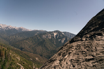 Mountains and trees