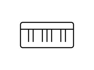 Synthesizer icon. Detailed icon of musical instrument icon. Black synthesizer vector icons designs can be used for mobile, ui, web
