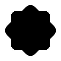 Gear icon with flower style icon
