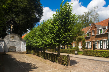 Fototapeta na wymiar Turnhout beguinage, Belgium, Unesco World Heritage Site.