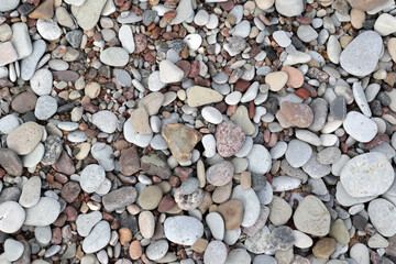pebbles on the beach