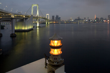 Rainbow Bridge, Tokyo, Japan
