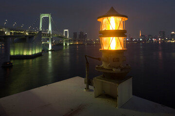 Rainbow Bridge, Tokyo, Japan