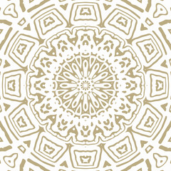 Oriental Seamless Vector Pattern - Repeating ornament for textile, wraping paper, fashion etc.