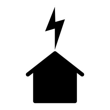 Lightning attack icon