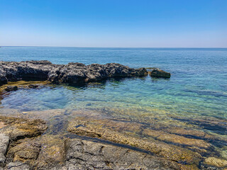 Fototapeta na wymiar Marine Protected area of Plemmirio in Syracuse - Sicily, Italy
