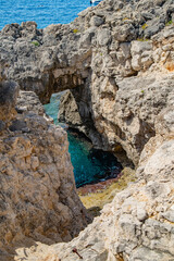 Marine Protected area of Plemmirio in Syracuse - Sicily, Italy