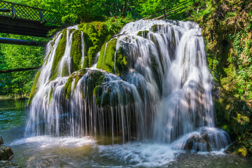 Waterfall Bigar, Caras Severin, Romania.