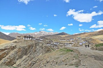 ancient buddhist village in himachal pradesh 