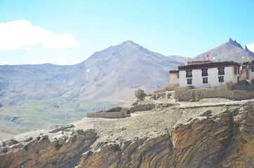 Fototapeta premium monastery in the mountains