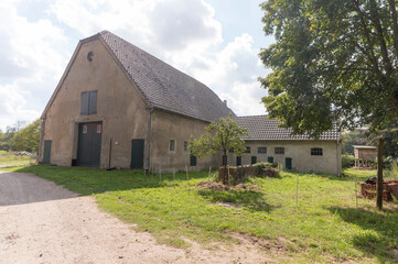 Fototapeta na wymiar A Farmhouse near Hochelten, Germany
