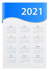 calendar 2021 banner