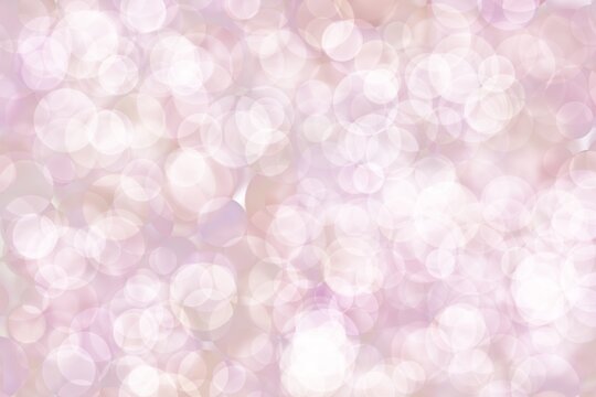 pink and white bokeh background