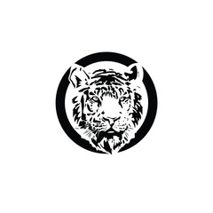 tiger head vector best art design