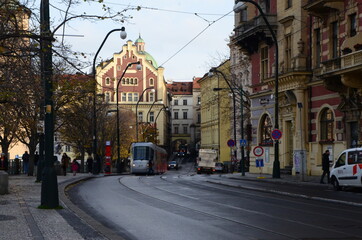 Fototapeta na wymiar street in the town country