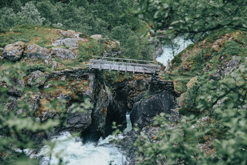bridge over the river