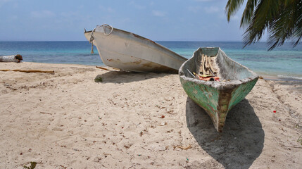 boat on Guna Yala