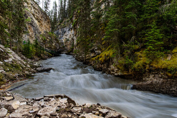 Johnston Canyon in Banff National Park