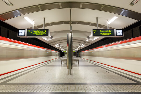Dortmund Metro MRT Stadtbahn Station Westfalenhallen
