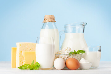 Various dairy products