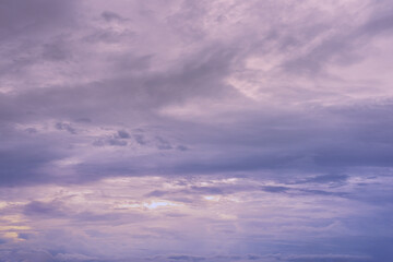 Abstract and pattern of cloud sky background