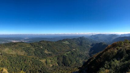 France landscape, beautiful nature where you can see appreciate a lot of colors