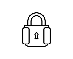Lock flat icon