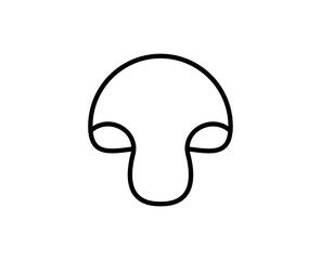 Mushroom line icon