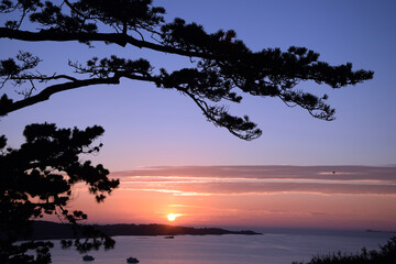 Abend bei Perros-Guirec, Bretagne