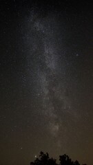 Milchstra&szlig;e  und Sterne