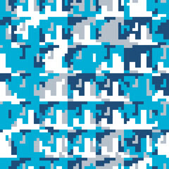 Abstract seamless pattern of lines and stripes. Modern youth design for sports and active lifestyle.