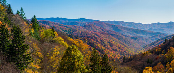 Autumn in the Great Smoky Mountains National Park © Jerry