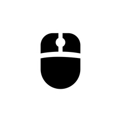 mouse icon on white background