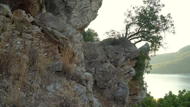 Mountain Shore Amos Island Turkey