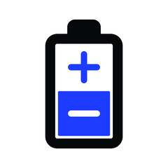 Low Battery charging UI icon vector