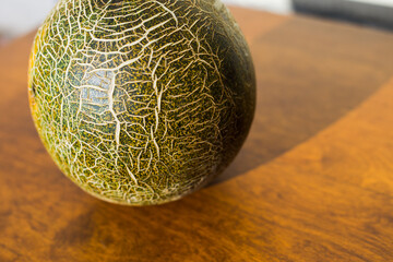fragrant melon on the table