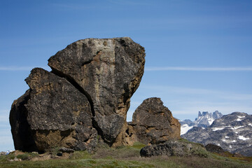 Mountain Landscape, Aappilattoq, Greenland