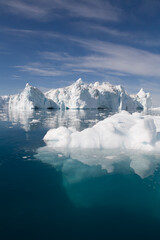 Icebergs, Ililussat, Greenland