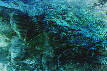 green glitch abstract effect background wallpaper