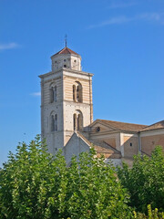 Italy, Marche, Fermo, the magnificent Dome on the wide plane of Girfalco.