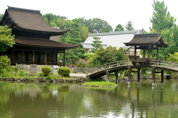Naklejka premium 虎渓山永保寺