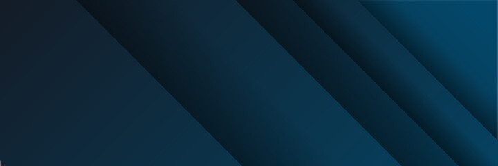 Modern blue abstract vector background. Black blue background. Abstract dark blue gradient design. Minimal creative background. Landing page blurred cover. Colorful graphic. Vector 