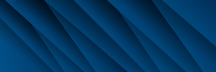 Blue banner background. Paper Cut Wave Shapes Curve. Modern Origami Design for Business Presentations, flyers, posters, banner, brochure. vector illustrator 