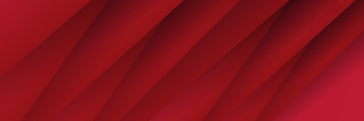 Obraz premium Red abstract banner background. Abstract red vector background with stripes