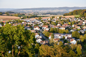 view of a village in region