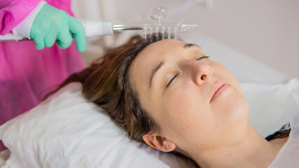 Aesthetics and beauty salon with facial treatments and alternative therapies