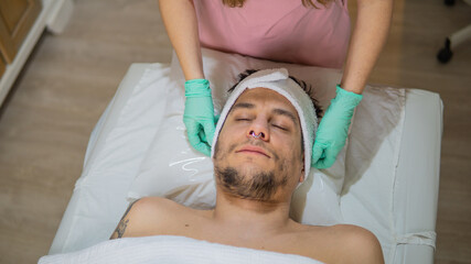 Aesthetics and beauty salon with facial treatments and alternative therapies