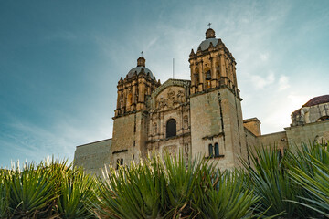 Fototapeta na wymiar Detalle templo Santo Domingo de Guzmán, Oaxaca