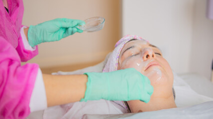 Aesthetics and beauty salon with facial treatments and alternative therapies
