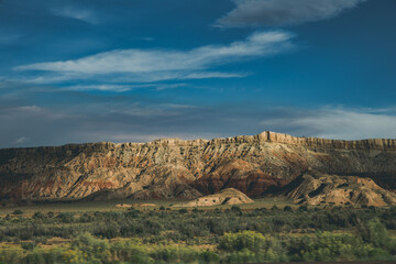 Fototapeta premium Deep Mountain Ridge